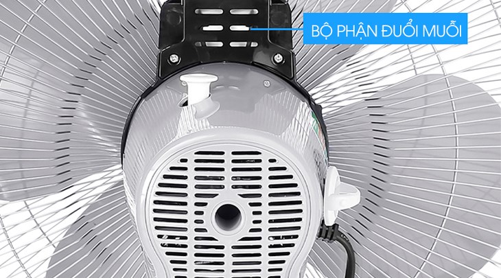 Quạt đứng Asia D16026-XV0 được trang bị chức năng đuổi muỗi góp phần bảo vệ sức khỏe cho gia đình