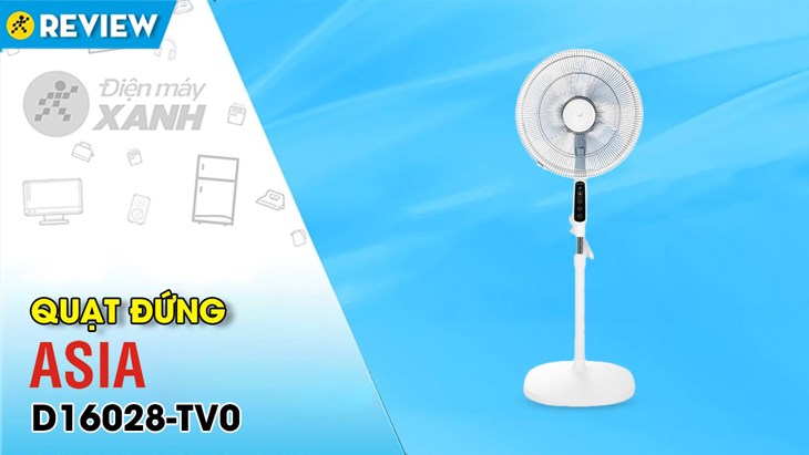 Quạt đứng Asia D16028-TV0 được bán với giá 1.419.000 đồng (cập nhật 04/2023 và có thể thay đổi theo thời gian)