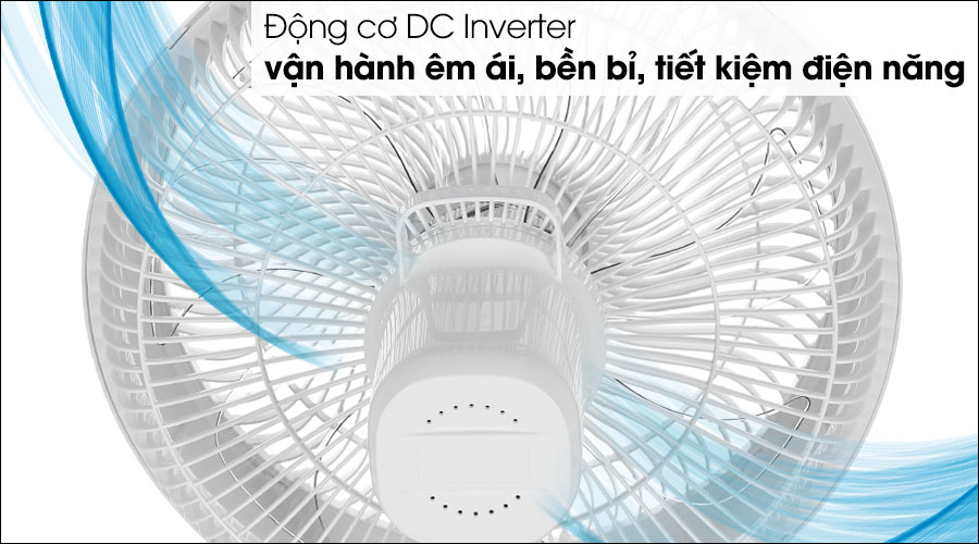 Quạt vận hành êm ái và bền bỉ, tiết kiệm điện năng tối ưu