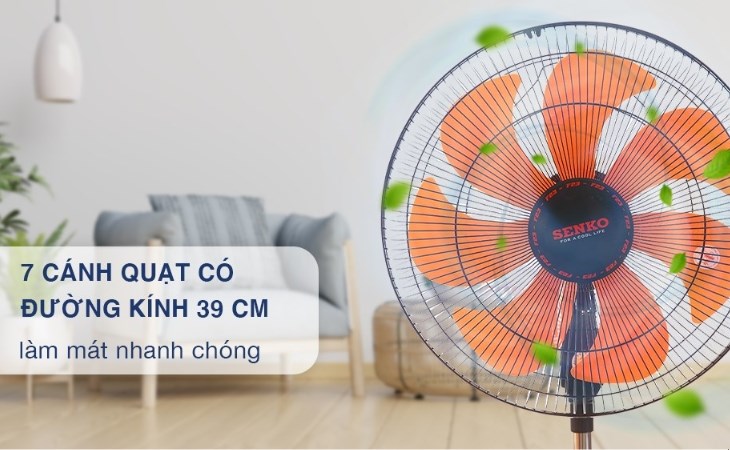 Quạt lửng Senko LTS1636 7 cánh
