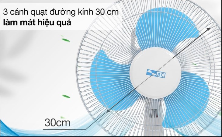 Quạt sạc điện AC ARF03D123