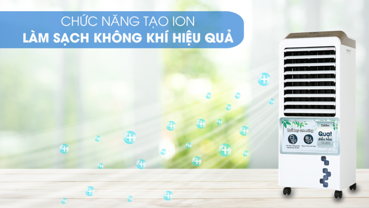 Quạt điều hòa cân bằng độ ẩm tốt, an toàn cho sức khỏe