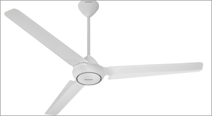 Quạt trần Panasonic 3 cánh F-60FV2 74W sở hữu 5 cấp độ gió cùng với lưu lượng gió 270 m³/phút