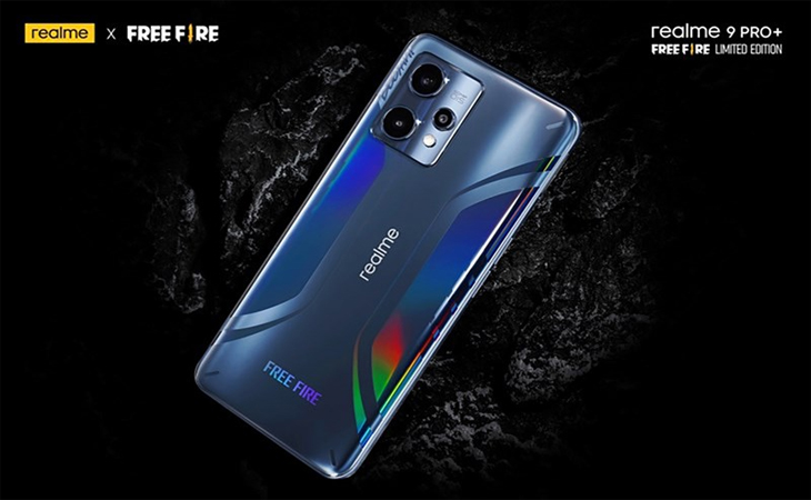 Realme 9 Pro+ Free Fire Edition gây nức lòng người dùng với cấu hình mạnh mẽ