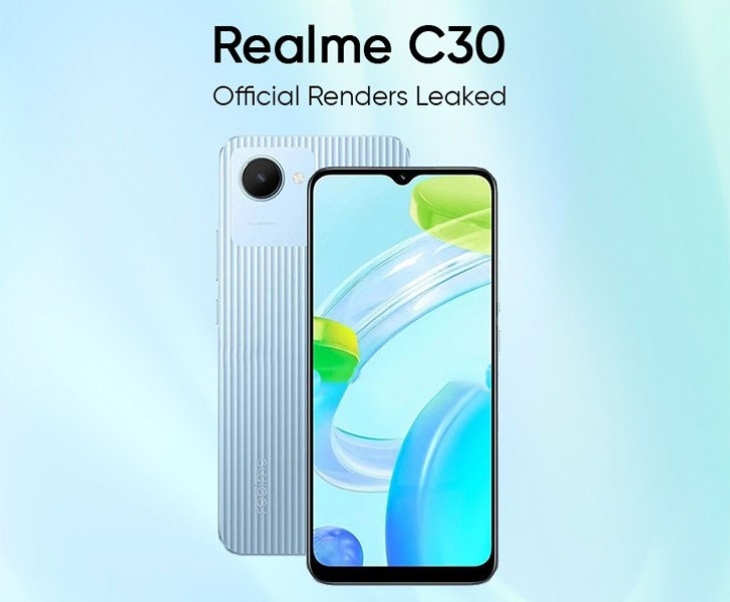 Thiết kế lạ mắt trên Realme C30