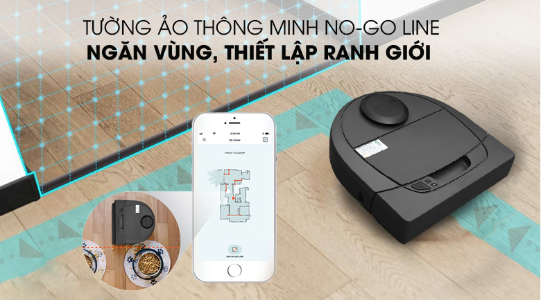 Chức năng tường ảo thông minh NO-Go Line