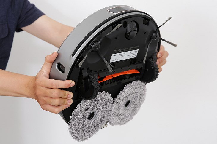 Robot hút bụi lau nhà Uwant U200 có độ ồn vừa phải nên không gây ảnh hưởng lớn đến sinh hoạt của người dùng