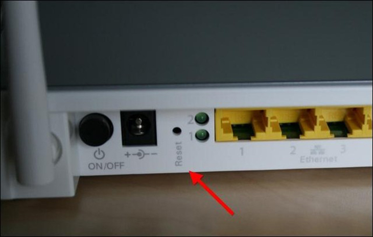 Khởi động lại bộ phát Wifi
