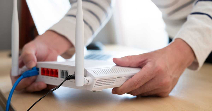 Kiểm tra nhiệt độ router