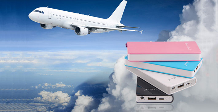 Pin sạc dự phòng có được pép mang lên máy bay
