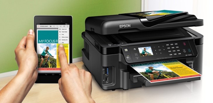 In tài liệu đã chọn thông qua Samsung Print Service