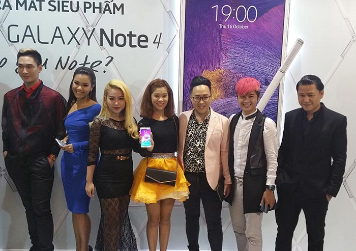 Samsung chính thức giới thiệu Galaxy Note 4 tại Việt Nam