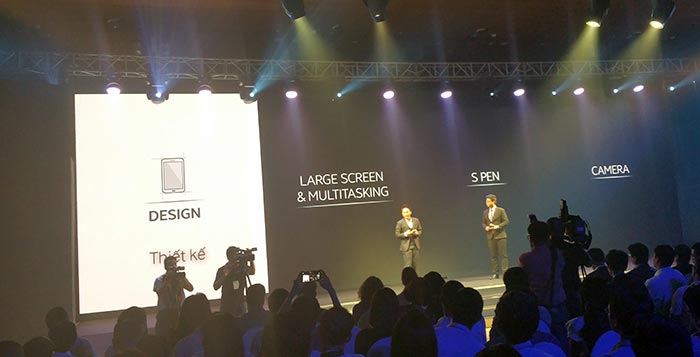 Samsung chính thức giới thiệu Galaxy Note 4 tại Việt Nam