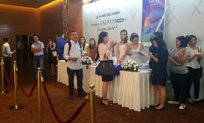 Samsung chính thức giới thiệu Galaxy Note 4 tại Việt Nam