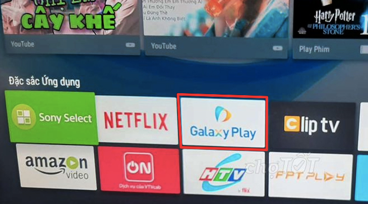 Hướng dẫn các bước nhận gói quà tặng Galaxy Play trên tivi Sony 3
