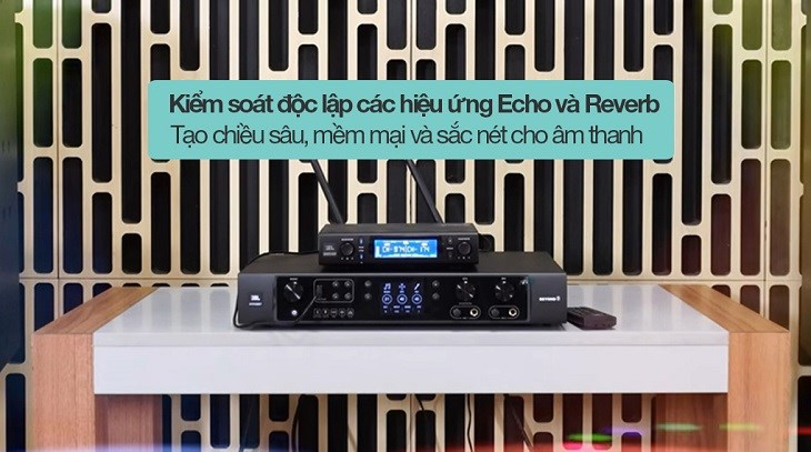 Amply JBL BEYOND3 720W điều chỉnh âm thanh kỹ thuật số cho phép người dùng căn chỉnh âm thanh đa dạng hơn theo mục đích sử dụng của mình