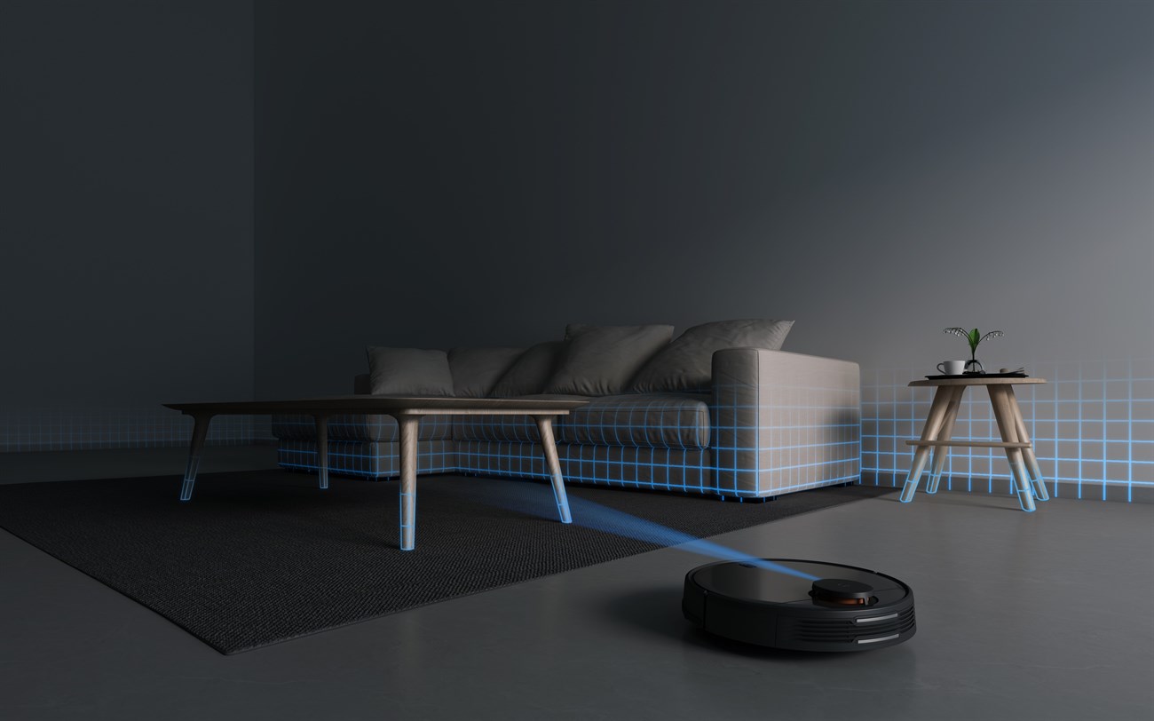 Mi Robot Vacuum Mop P có Cảm biến định tuyến laser LDS