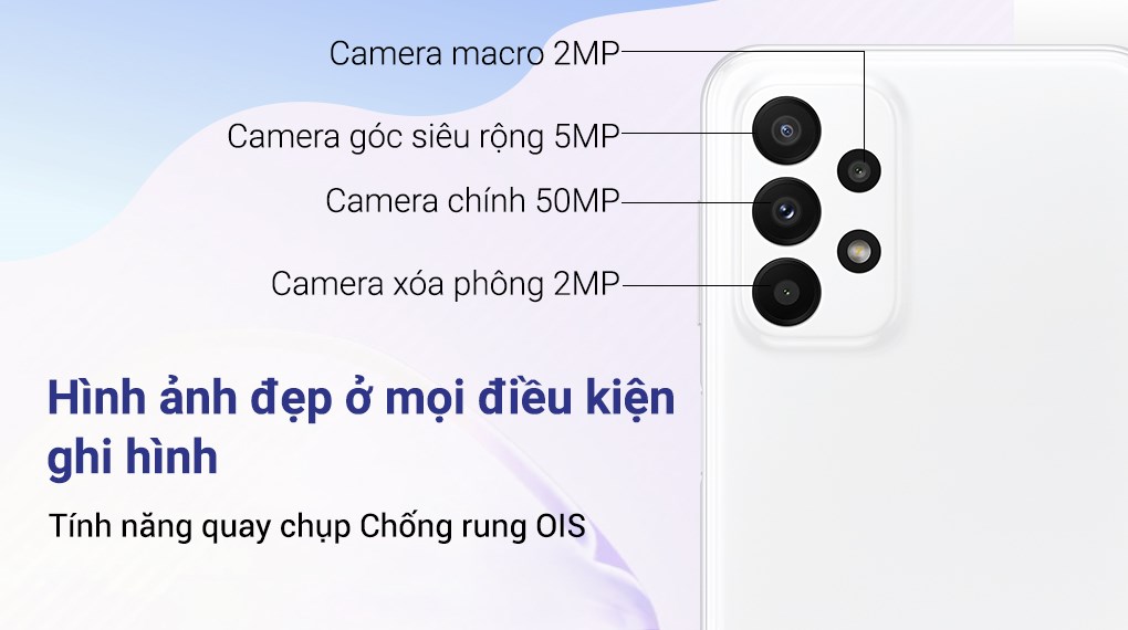 Dòng điện thoại Galaxy A trang bị cụm camera hiện đại
