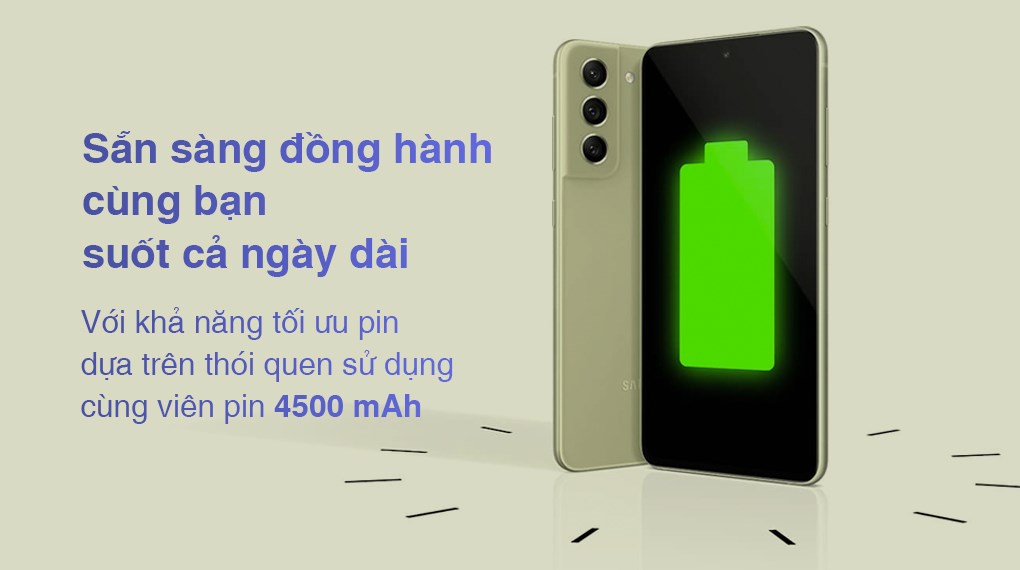 Dung lượng pin đáp ứng đến tầm 8 giờ liên tục