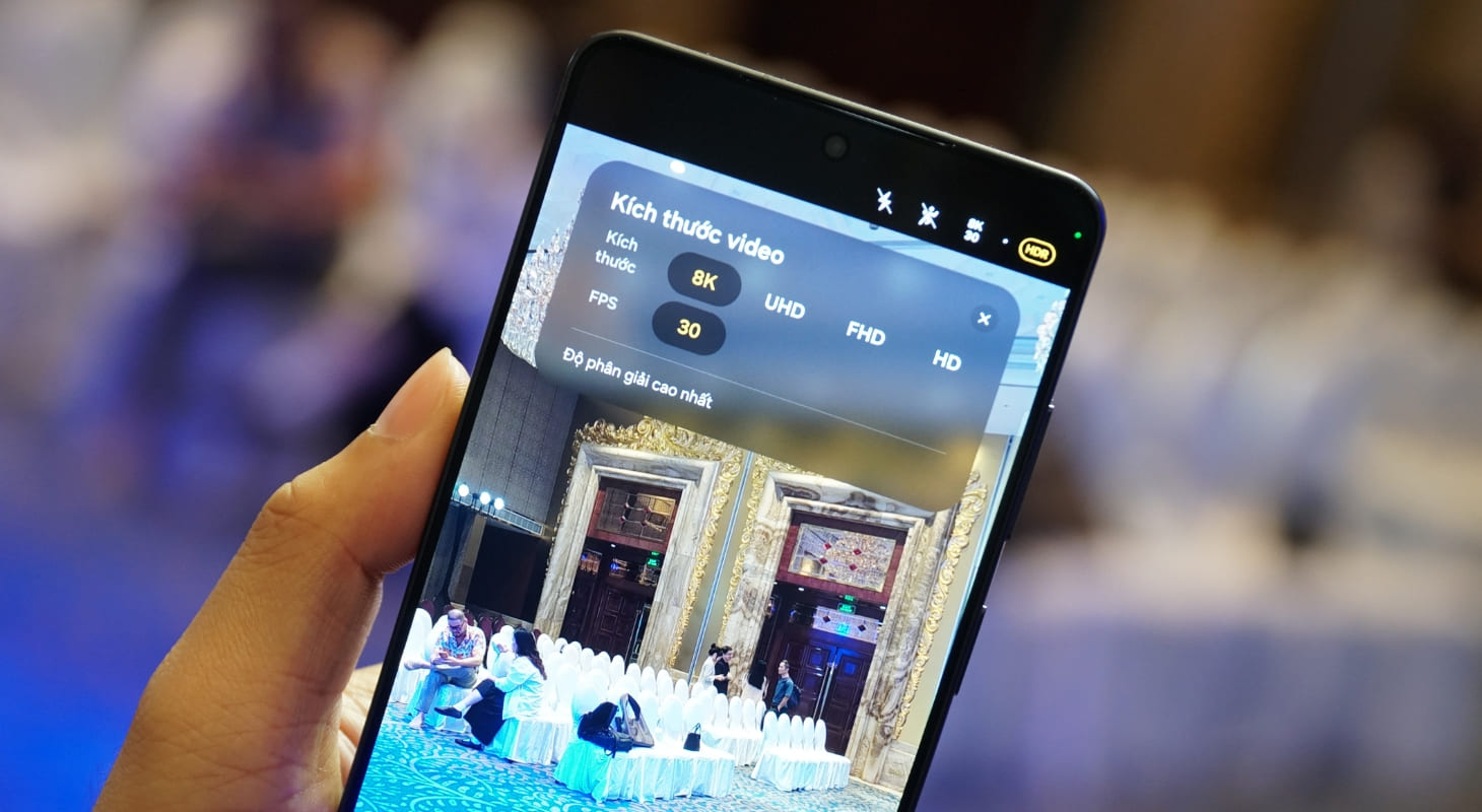 Camera của Samsung Galaxy S26 hỗ trợ quay video chất lượng 8K