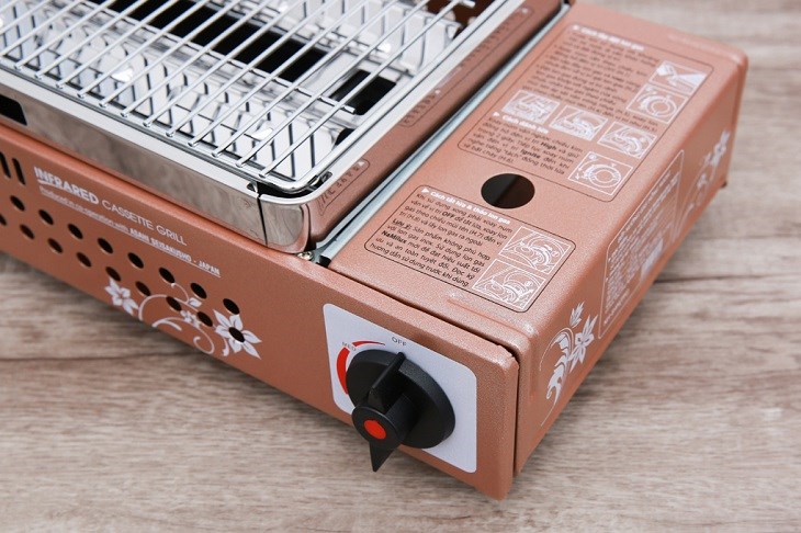 Bếp nướng gas có thể sinh ra mùi gas khi sử dụng nhưng không nhiều