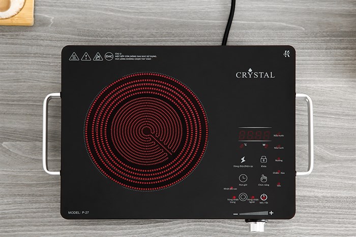 Bếp hồng ngoại Crystal P-27