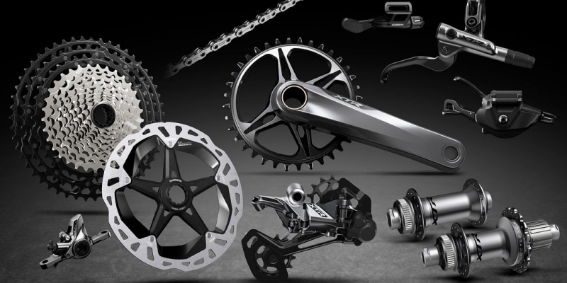 Bộ groupset cơ hoạt động chủ yếu dựa vào nguyên tắc kéo thả dây cáp