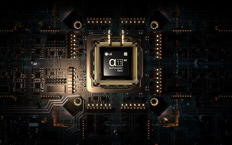 OLED, QNED dùng chip Alpha mạnh mẽ, hỗ trợ AI Chatbot, Copilot, nhận diện giọng nói thông minh
