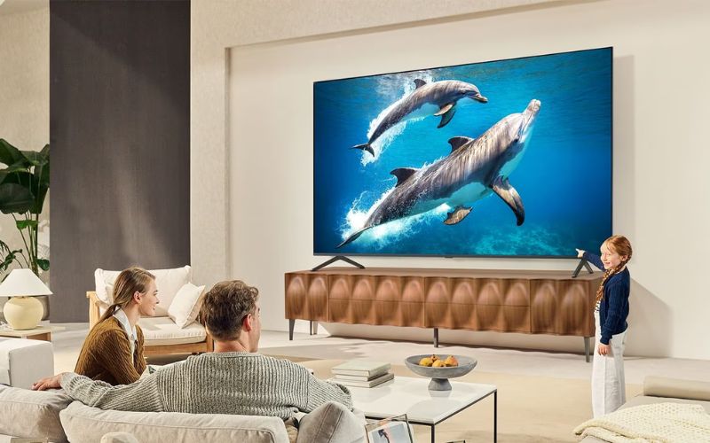 TV LG QNED evo cao cấp 75QNED92ASA là sự kết hợp Quantum Dot và NanoCell cho màu sắc rực rỡ và độ sáng cao