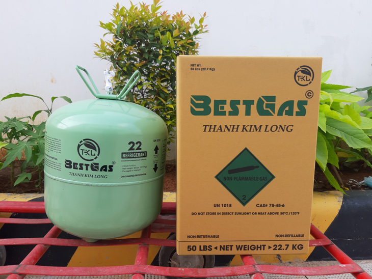 Gas R22 dễ bảo trì và có giá thành rẻ