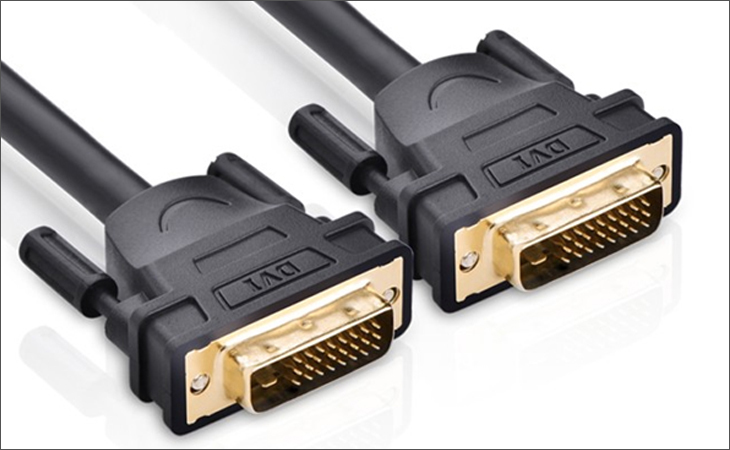 Cáp DVI hỗ trợ chuyển tải dữ liệu