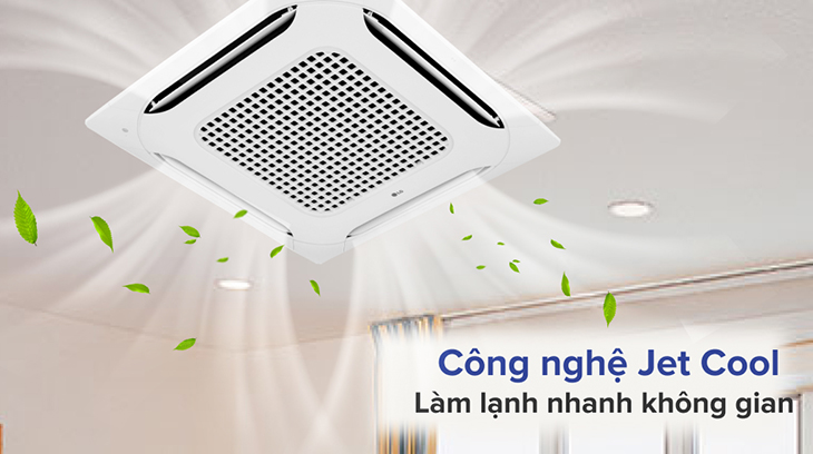 Điều hòa âm trần thích hợp cho không gian rộng lớn