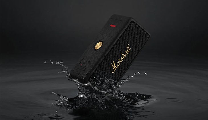 Loa Marshall Emberton 2 được trang bị khả năng chống thấm nước IP67