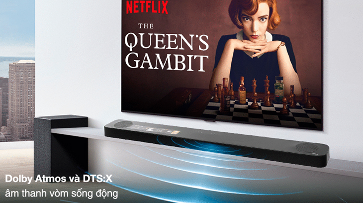 Loa thanh soundbar LG SP8A tích hợp nhiều công nghệ hiện đại cho trải nghiệm âm thanh tuyệt hảo