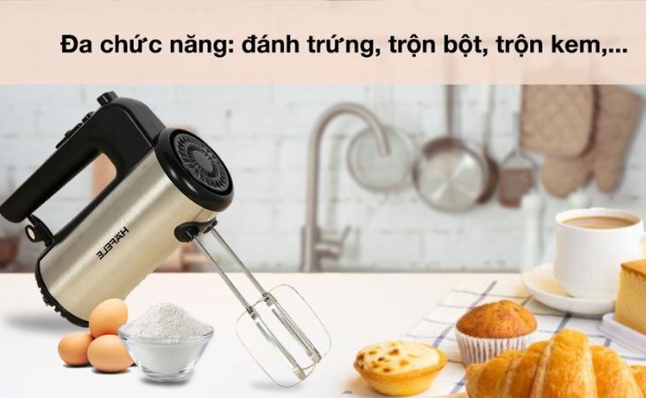 Nếu bạn là một người hay làm bánh hãy chọn máy đánh trứng cầm tay Hafele HH-B400A