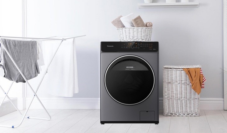 Máy giặt Panasonic Inverter 9.5 Kg NA-V95FC1LVT sử dụng động cơ truyền động gián tiếp