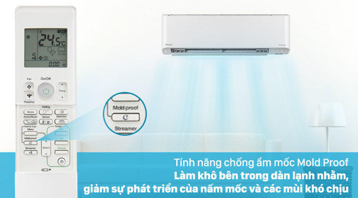 Tính năng chống ẩm mốc sau Enzyme Blue