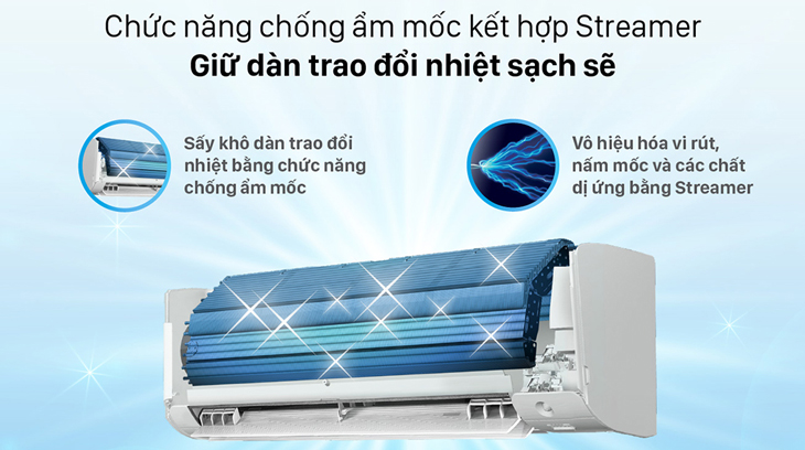 chống ẩm mốc streamer