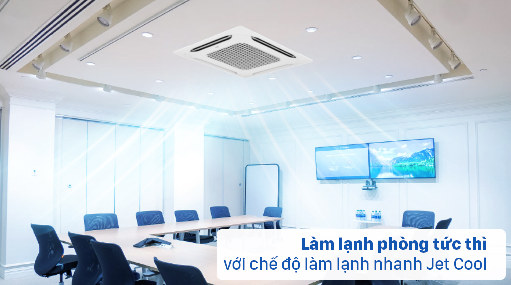 Ưu điểm của máy lạnh âm trần