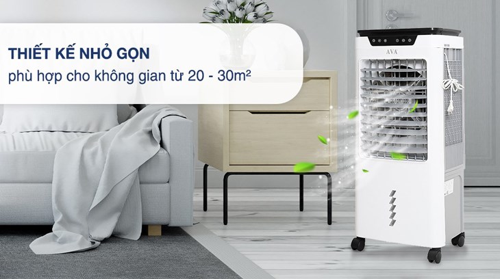 Quạt điều hòa AVA RPD-80 làm mát tốt cho căn phòng có diện tích 20 - 30m2