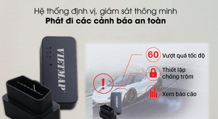 Thiết bị định vị ô tô có hệ thống định vị, giám sát thông minh