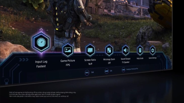 Game bar 3.0 của tivi samsung Q60C được nâng cấp với đa dạng tính năng hơn cho game thủ