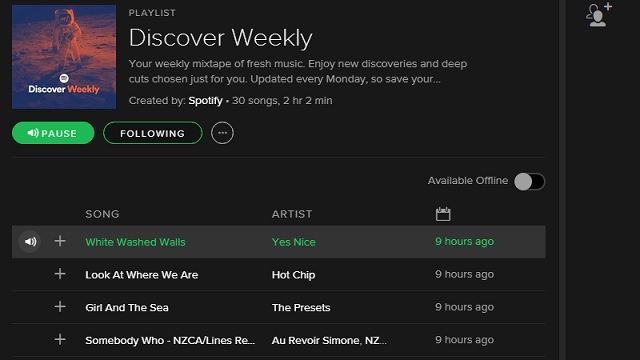 playlist