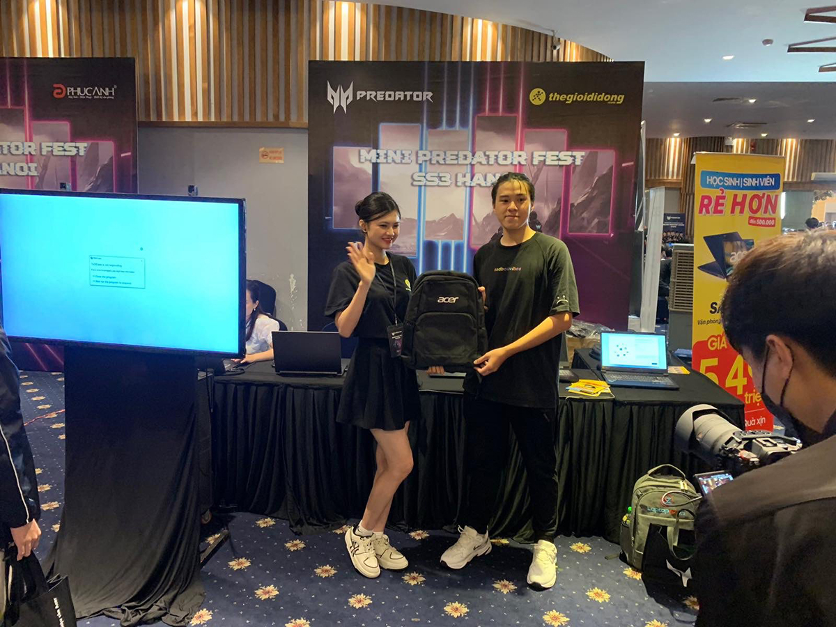 Mini Predator Fest SS3 - Sự kiện công nghệ hoành tráng tại Hà Nội của Acer