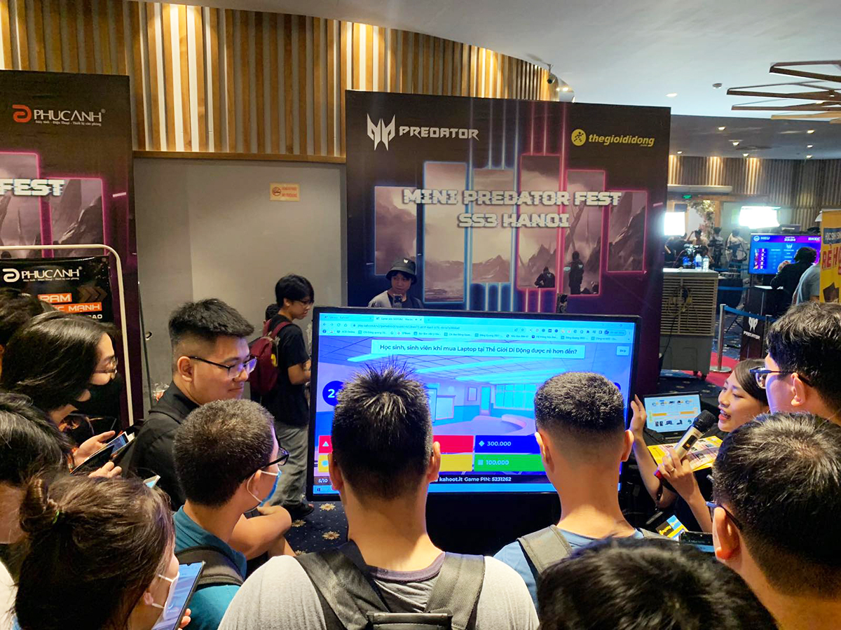 Mini Predator Fest SS3 - Sự kiện công nghệ hoành tráng tại Hà Nội của Acer