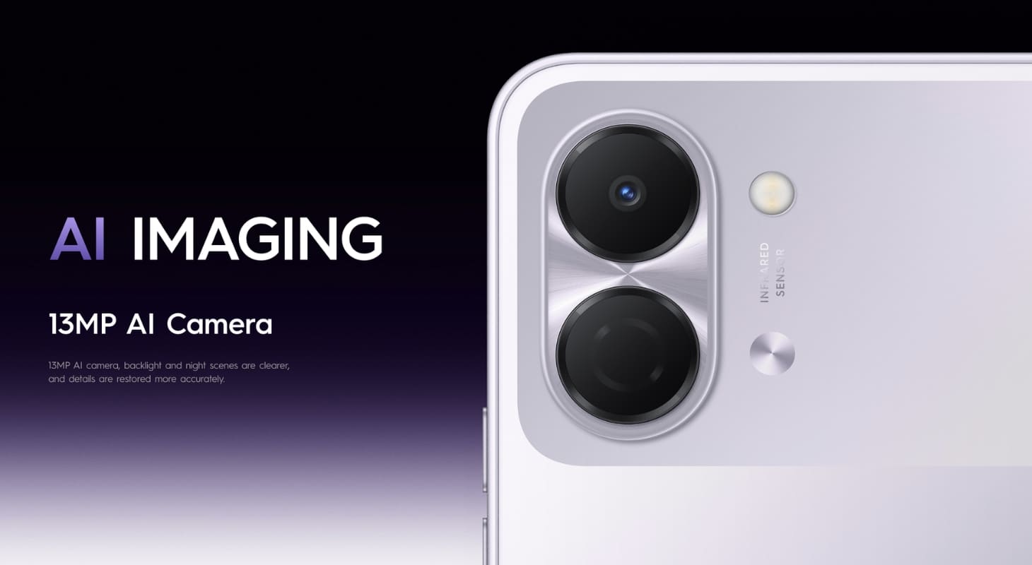 TECNO Spark Go 3 được trang bị cụm camera 13MP hiện đại