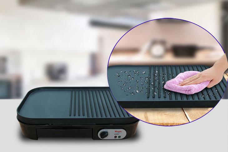 Bếp nướng điện có bề mặt chống dính cao cấp