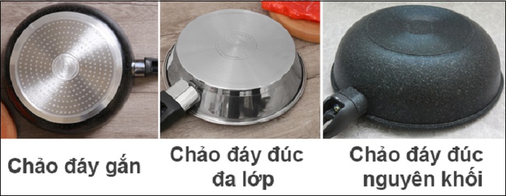 những loại chảo thường hay có đáy bị cong vênh