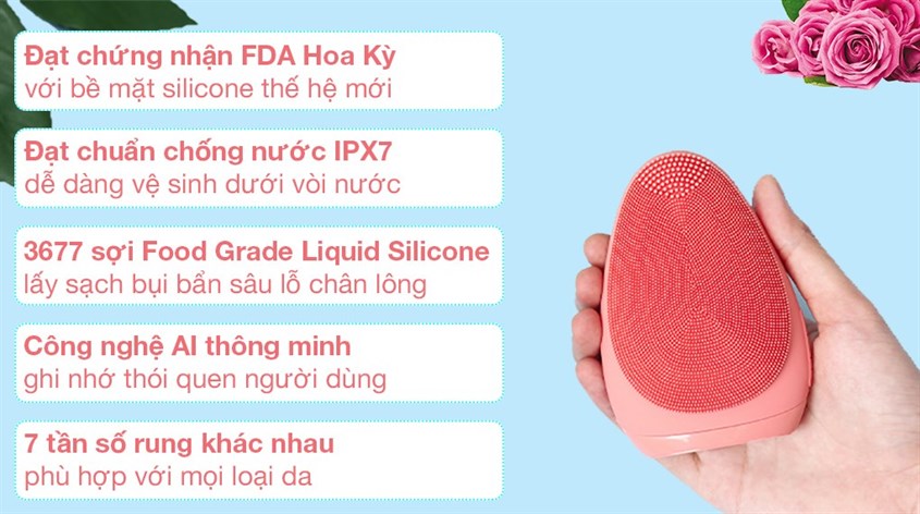 Máy rửa mặt và massage Emmié So Sweet đang được bán với giá 860.000 đồng (cập nhật vào 10/2023 và có thể thay đổi theo thời gian)