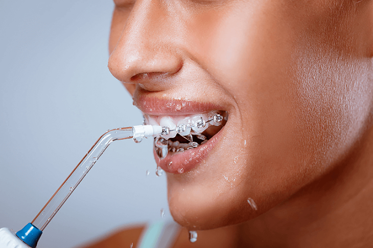 Chỉnh chế độ và áp lực nước phun nhẹ nhất